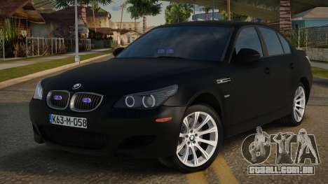 BMW M5 E60 Masah para GTA San Andreas