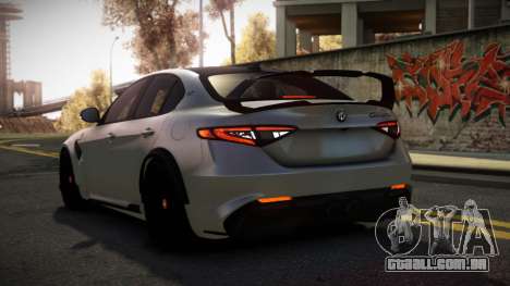 Alfa Romeo Giulia Zozoje para GTA 4