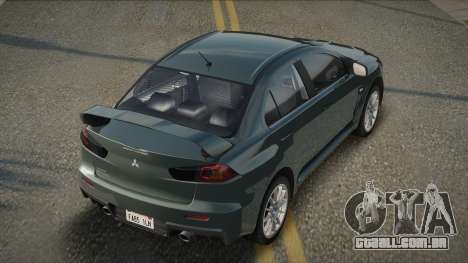 Mitsubishi Lancer Evo X Carrey para GTA San Andreas