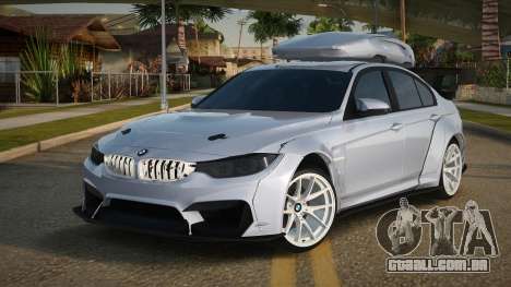 BMW M3 F30 WB para GTA San Andreas