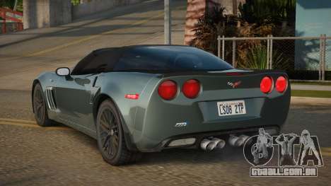 Chevrolet Corvette ZR1 Manvin para GTA San Andreas