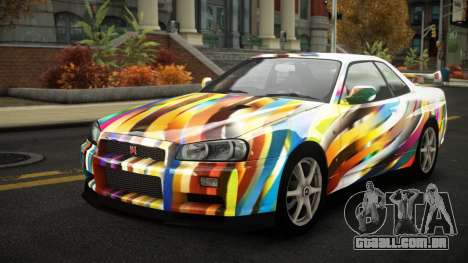 Nissan Skyline R34 Nalyntiny S12 para GTA 4