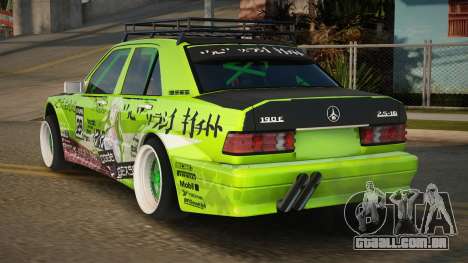 Mercedes-Benz 190E Masetirick para GTA San Andreas
