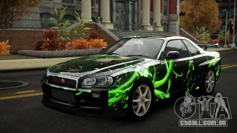 Nissan Skyline R34 Nalyntiny S3 para GTA 4