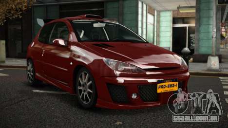 Peugeot 206 Gonruseq para GTA 4