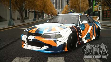 Nissan Skyline R33 Akayen S7 para GTA 4