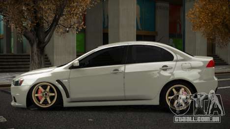 Mitsubishi Lancer Evolution X Zuhzipuf para GTA 4