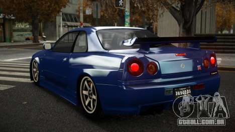 Nissan Skyline R34 Pogyib para GTA 4