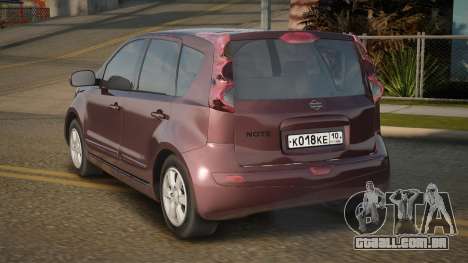 2007 Nissan Note E11 (optimized model) para GTA San Andreas