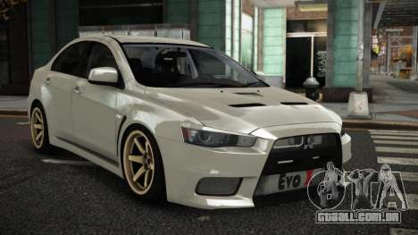 Mitsubishi Lancer Evolution X Zuhzipuf para GTA 4