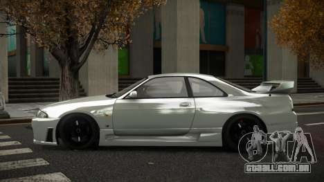 Nissan Skyline R33 Akayen para GTA 4