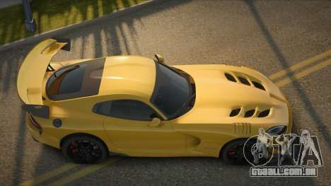 Dodge Viper ARC Ryrian para GTA San Andreas
