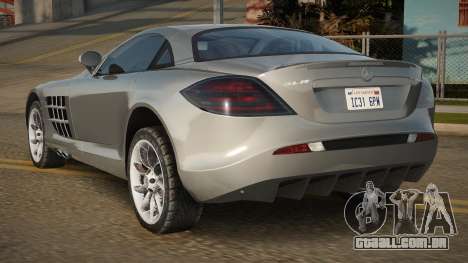 Mercedes-Benz SLR Niadew para GTA San Andreas