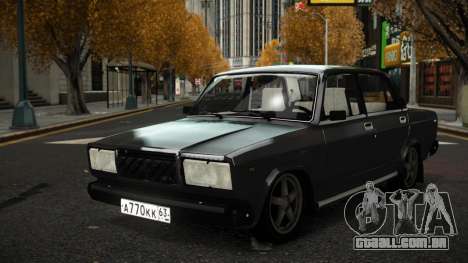 VAZ 2107 Detras para GTA 4