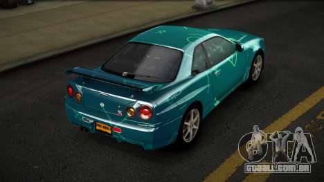 Nissan Skyline R34 Nalyntiny S6 para GTA 4