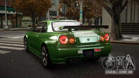 Nissan Skyline R34 Ivab para GTA 4