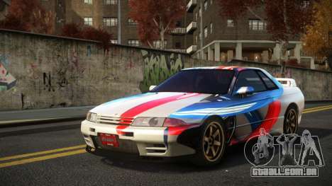 Nissan Skyline R32 Leca S3 para GTA 4