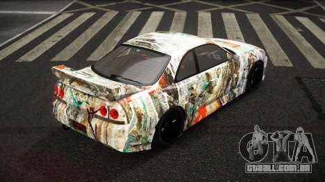 Nissan Skyline R33 Akayen S13 para GTA 4