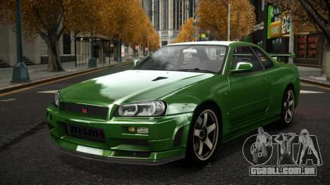 Nissan Skyline R34 Ivab para GTA 4