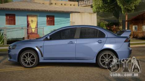 Mitsubishi Lancer Evolution X V1.1 para GTA San Andreas