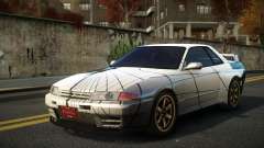 Nissan Skyline R32 Leca S1 para GTA 4