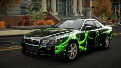 Nissan Skyline R34 Nalyntiny S3 para GTA 4