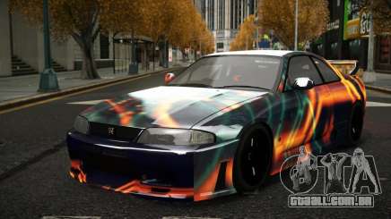 Nissan Skyline R33 Akayen S5 para GTA 4