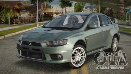 Mitsubishi Lancer Evo X Carrey para GTA San Andreas