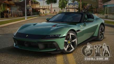 Ferrari 12Cilindri Spider para GTA San Andreas