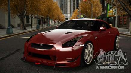 Nissan GT-R Jerami para GTA 4