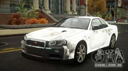 Nissan Skyline R34 Nalyntiny S4 para GTA 4