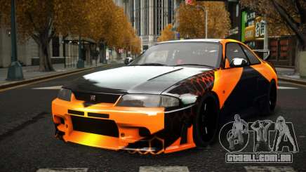 Nissan Skyline R33 Akayen S8 para GTA 4