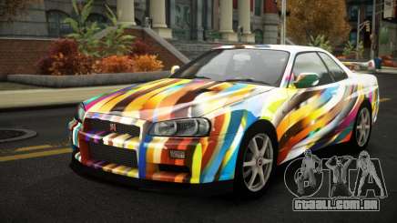 Nissan Skyline R34 Nalyntiny S12 para GTA 4