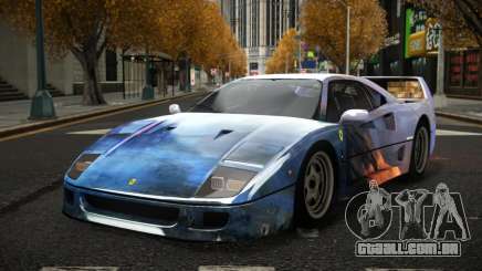 Ferrari F40 Libasan S7 para GTA 4