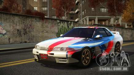 Nissan Skyline R32 Leca S3 para GTA 4