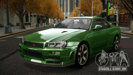 Nissan Skyline R34 Ivab para GTA 4