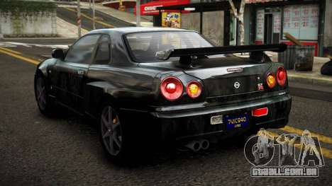 Nissan Skyline R34 Erxah S2 para GTA 4