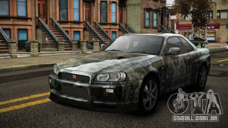 Nissan Skyline R34 Erxah S5 para GTA 4