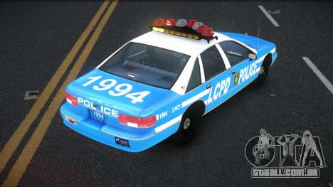 Chevrolet Caprice Ixux para GTA 4