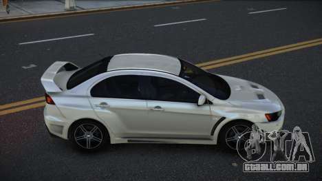 Mitsubishi Lancer Evolution X Ruwminih para GTA 4