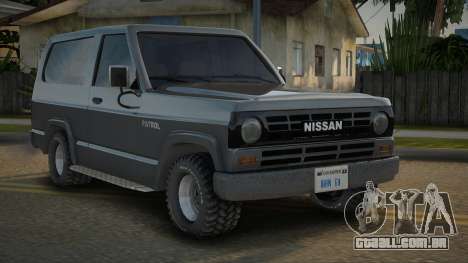 Nissan Patrol 80th para GTA San Andreas