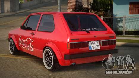 Volkswagen Golf 83th para GTA San Andreas