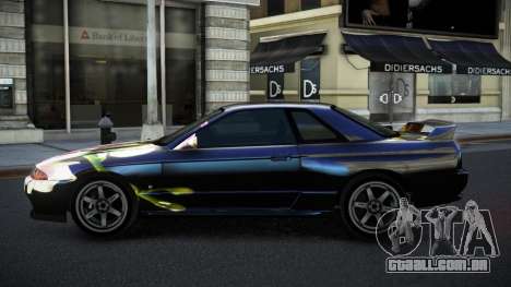 Nissan Skyline R32 Lanie S6 para GTA 4