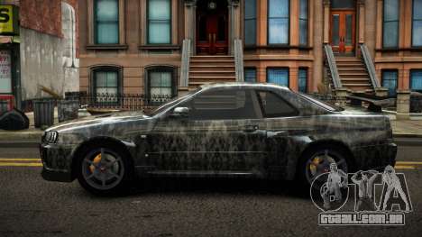 Nissan Skyline R34 Erxah S5 para GTA 4