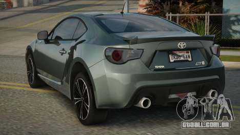 Toyota GT86 13th para GTA San Andreas