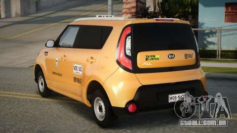 Kia Soul Taxi 15th para GTA San Andreas