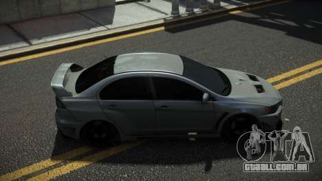 Mitsubishi Lancer Evolution X Deixe para GTA 4