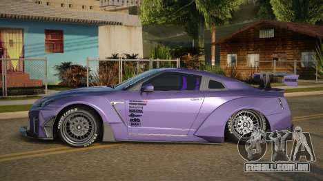 Nissan GTR R35 Anielth para GTA San Andreas