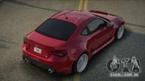 Toyota GT86 Tayus para GTA San Andreas
