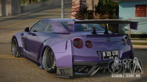 Nissan GTR R35 Anielth para GTA San Andreas